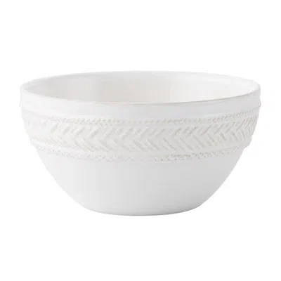 Juliska Le Panier Cereal/ice Cream Bowl In Whitewash