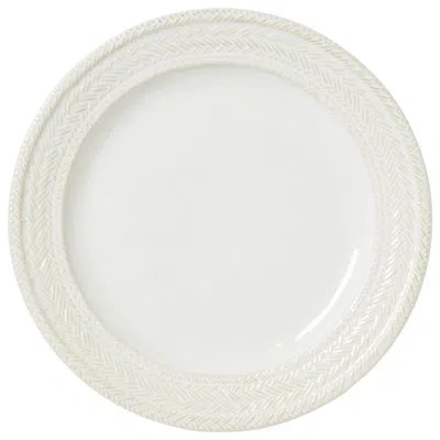 Juliska Le Panier Dinner Plate In Whitewash