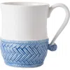 Juliska Le Panier White/delft Blue Mug In Whitewash/delft Blue