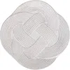 Juliska Le Panier Mystic Knot Dessert/salad Plate In White