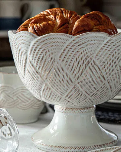 Juliska Le Panier Mystic Knot Footed Bowl