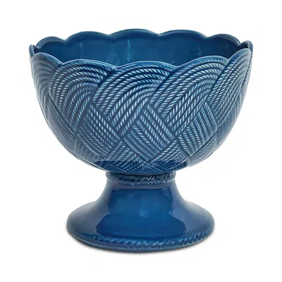 Juliska Le Panier Mystic Knot Footed Bowl In Blue