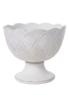 Juliska Le Panier Mystic Knot Footed Bowl In White