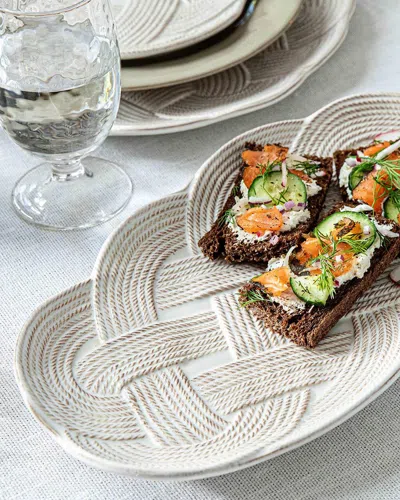 Juliska Le Panier Mystic Knot Hostess Tray
