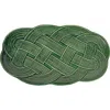 Juliska Le Panier Mystic Knot Hostess Tray In Green