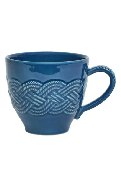 Juliska Le Panier Mystic Knot Mug In Denim