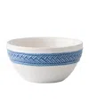 Juliska Le Panier White/delft Cereal/ice Cream Bowl