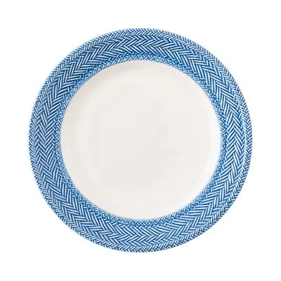 Juliska Le Panier White/delft Dessert/salad Plate In Blue