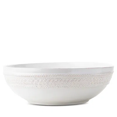 JULISKA LE PANIER WHITEWASH 12 SERVING BOWL