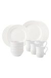 Juliska Le Panier 16-piece Dinnerware Set In Whitewash
