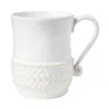 Juliska Le Panier Ceramic Mug In Whitewash