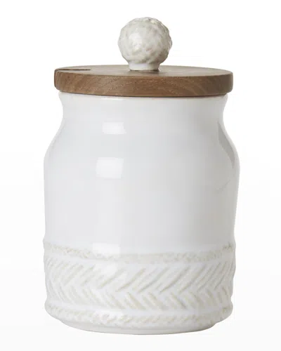 Juliska Le Panier Whitewash Sugar Pot