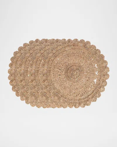 Juliska Macrame Natural Placemats, Set Of 4