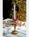 Juliska Meadow Walk Iris 9 Candlestick In Pink