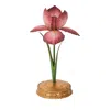 Juliska Meadow Walk Iris 9 Candlestick In Pink Multi