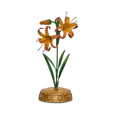 Juliska Meadow Walk Tiger Lily Place Card Holder In Multi