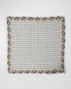 Juliska Mirabelle Linen Tablecloth - 54"sq. In Multi