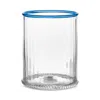 Juliska Nell Double Old Fashioned Glass In Blue