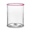 Juliska Nell Double Old Fashioned Glass In Pink