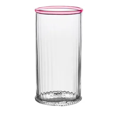 Juliska Nell Highball Glass, Watercress In Pink