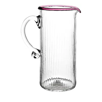 Juliska Nell Pitcher, Watercress In Blush