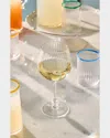 Juliska Nell Wine Glass In Clear