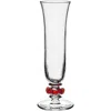 Juliska Nell Ruffle Flute In Ruby