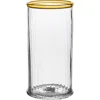 Juliska Nell Set Of 4 Highball Glasses In Daffodil