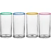 Juliska Nell Set Of 4 Highball Glasses In Multi