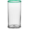 Juliska Nell Set Of 4 Highball Glasses In Watercress