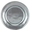 Juliska Pewter Stoneware Round Dessert Plate In Pewter