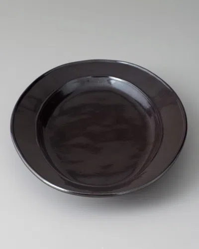 Juliska Pewter Medium Oval Platter In Black