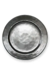 Juliska Pewter Stoneware Dinner Plate In Pewter