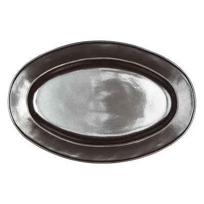 Juliska Pewter Stoneware Oval Platter