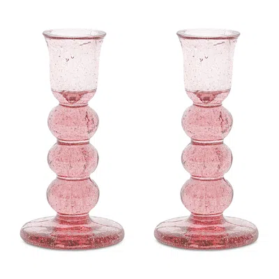 JULISKA PROVENCE 5 CANDLESTICK, SET OF 2