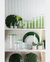 Juliska Provence 5.5 Hurricane Vase In Basil