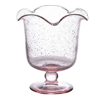 Juliska Provence 5.5 Hurricane Vase In Blush