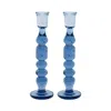 Juliska Provence 9 Candlestick, Set Of 2 In Blue