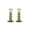 Juliska Provence Candlestick Set/2 In Basil