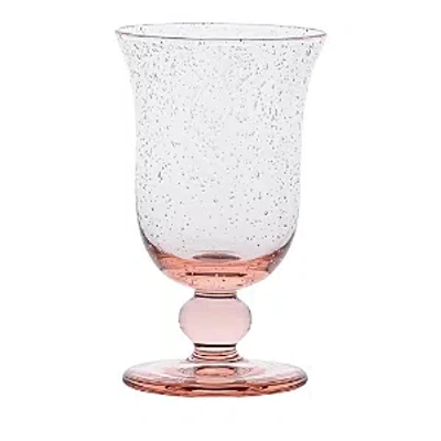 Juliska Provence Glass Goblet In Blush