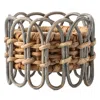 Juliska Provence Rattan Napkin Ring In Gray