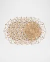 Juliska Provence Rattan Whitewash Placemats, Set Of 4 In Whitewash