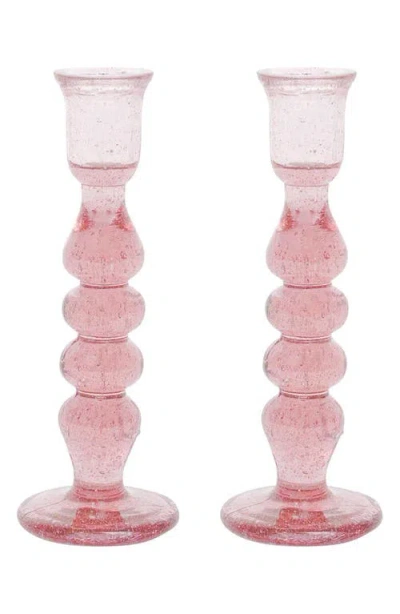 JULISKA JULISKA PROVENCE SET OF 2 CANDLESTICKS