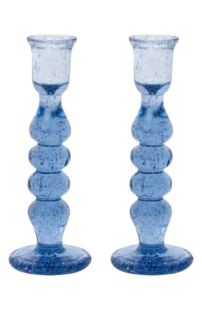 JULISKA JULISKA PROVENCE SET OF 2 CANDLESTICKS