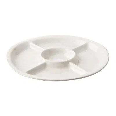 Juliska Puro 15" Crudite Platter - Whitewash