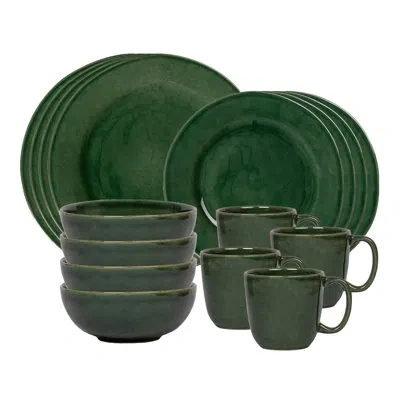 Juliska Puro 16 - Piece Place Setting In Basil