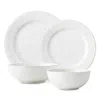 Juliska 4-piece Puro Whitewash Dinnerware Place Setting In White