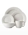 Juliska 5-piece Puro Whitewash Dinnerware Place Setting