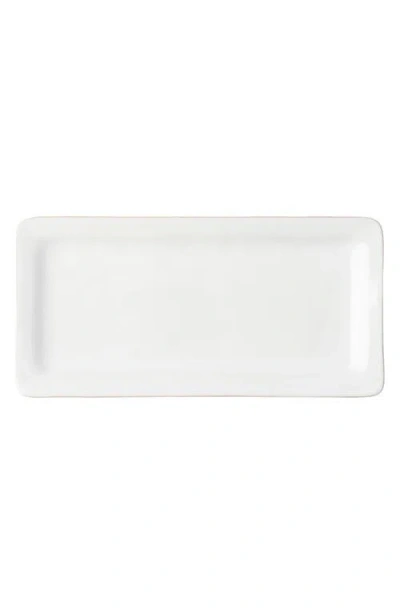 Juliska Puro Appetizer Platter In Whitewash