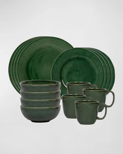 Juliska Puro Basil 16-piece Place Setting In Green